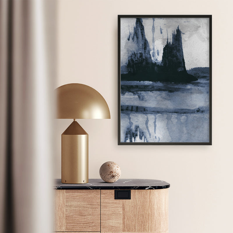 Blu III Art Print