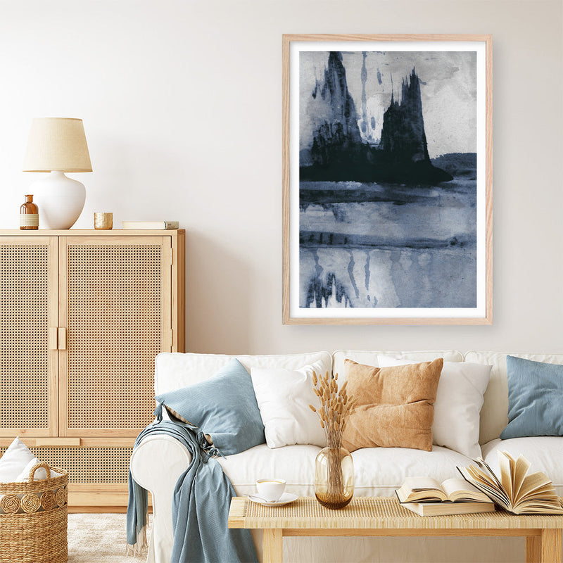 Blu III Art Print