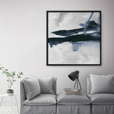 Blu I (Square) Canvas Print