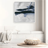 Blu I (Square) Canvas Print