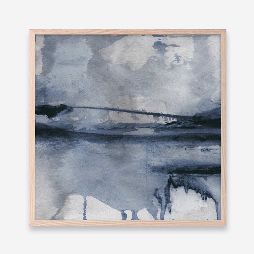 Blu II (Square) Art Print