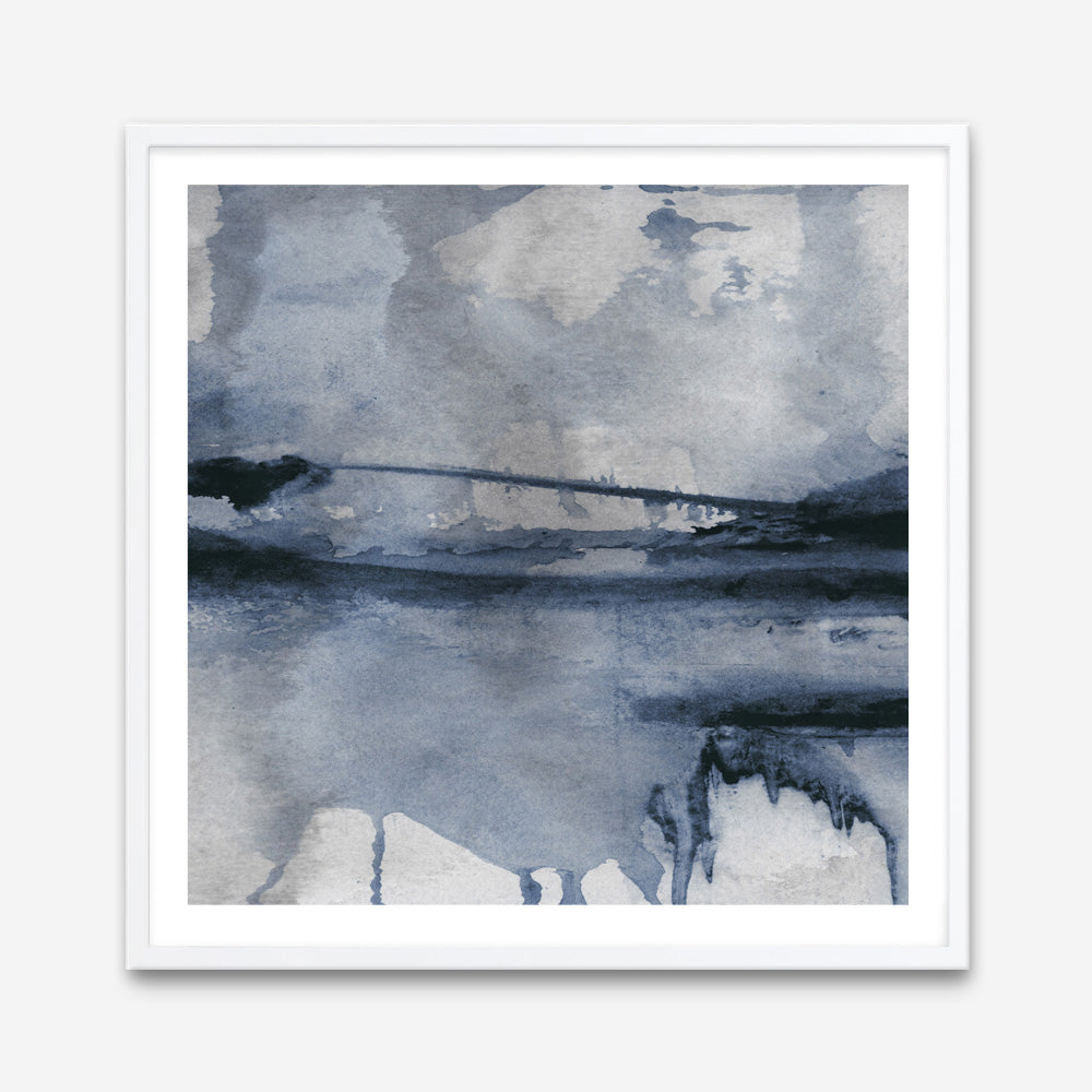 Blu II (Square) Art Print