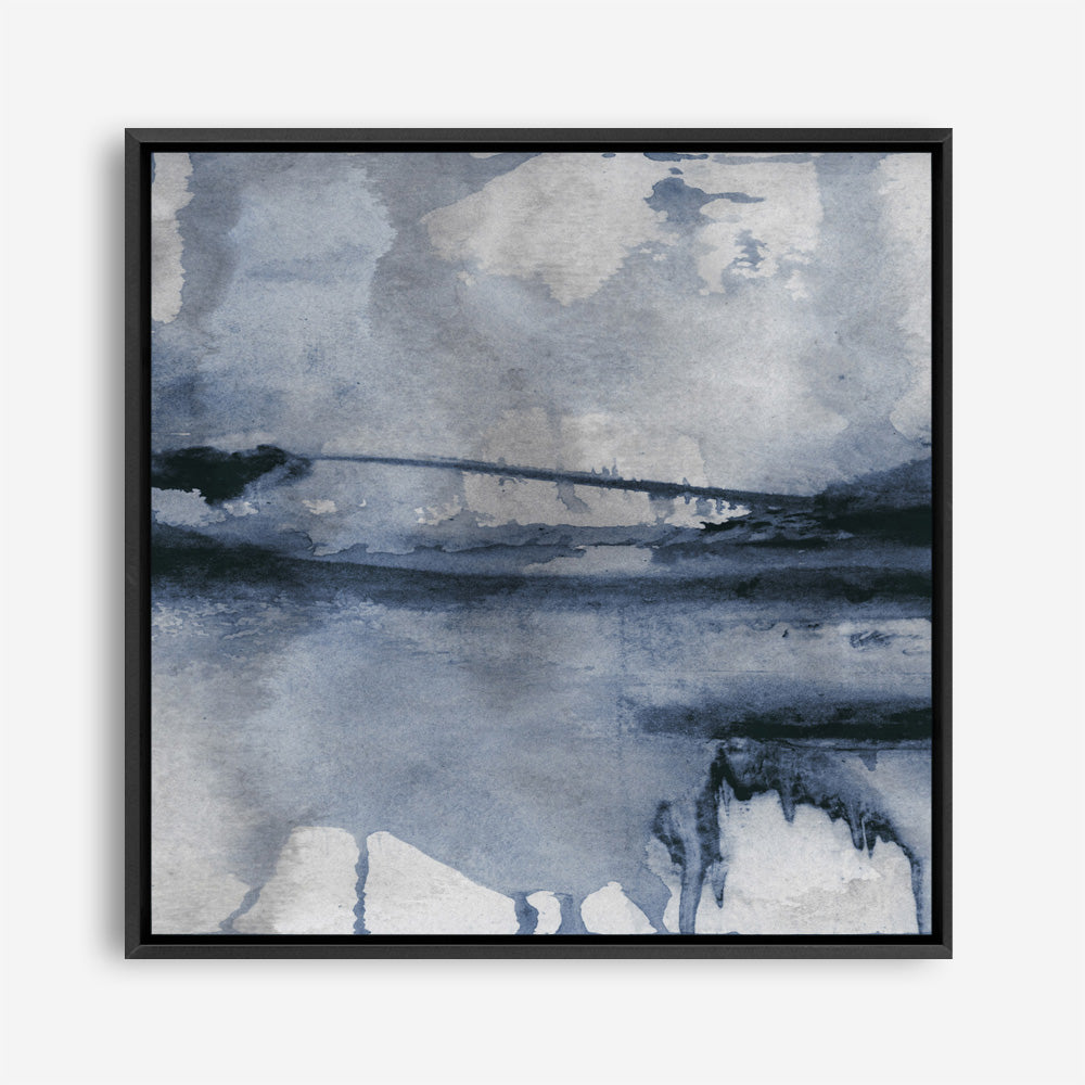 Blu II (Square) Canvas Print
