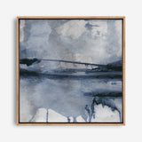 Blu II (Square) Canvas Print