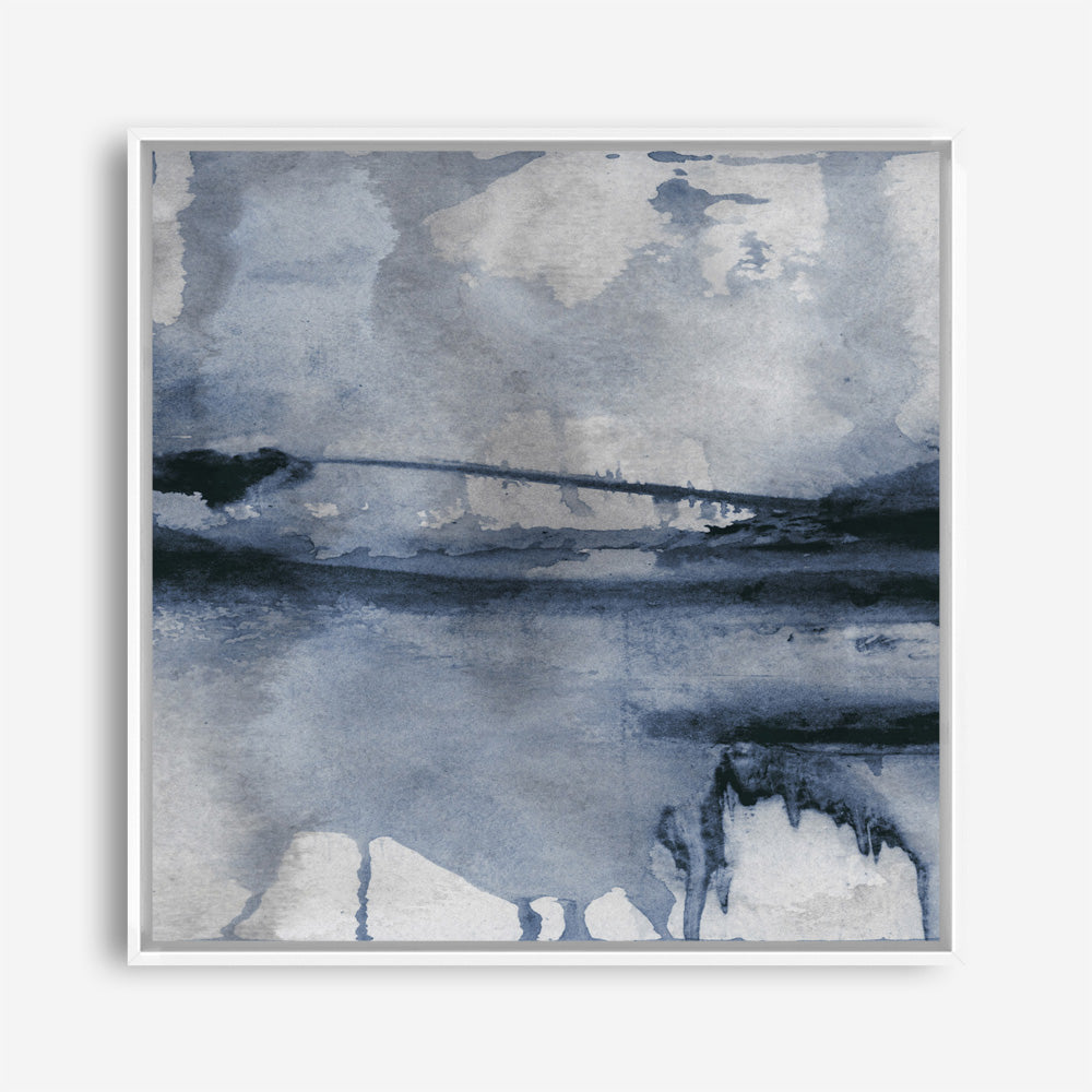Blu II (Square) Canvas Print