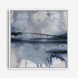 Blu II (Square) Canvas Print