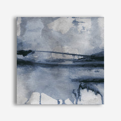 Blu II (Square) Canvas Wall Art Print