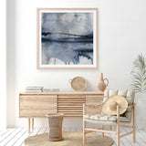 Blu II (Square) Art Print