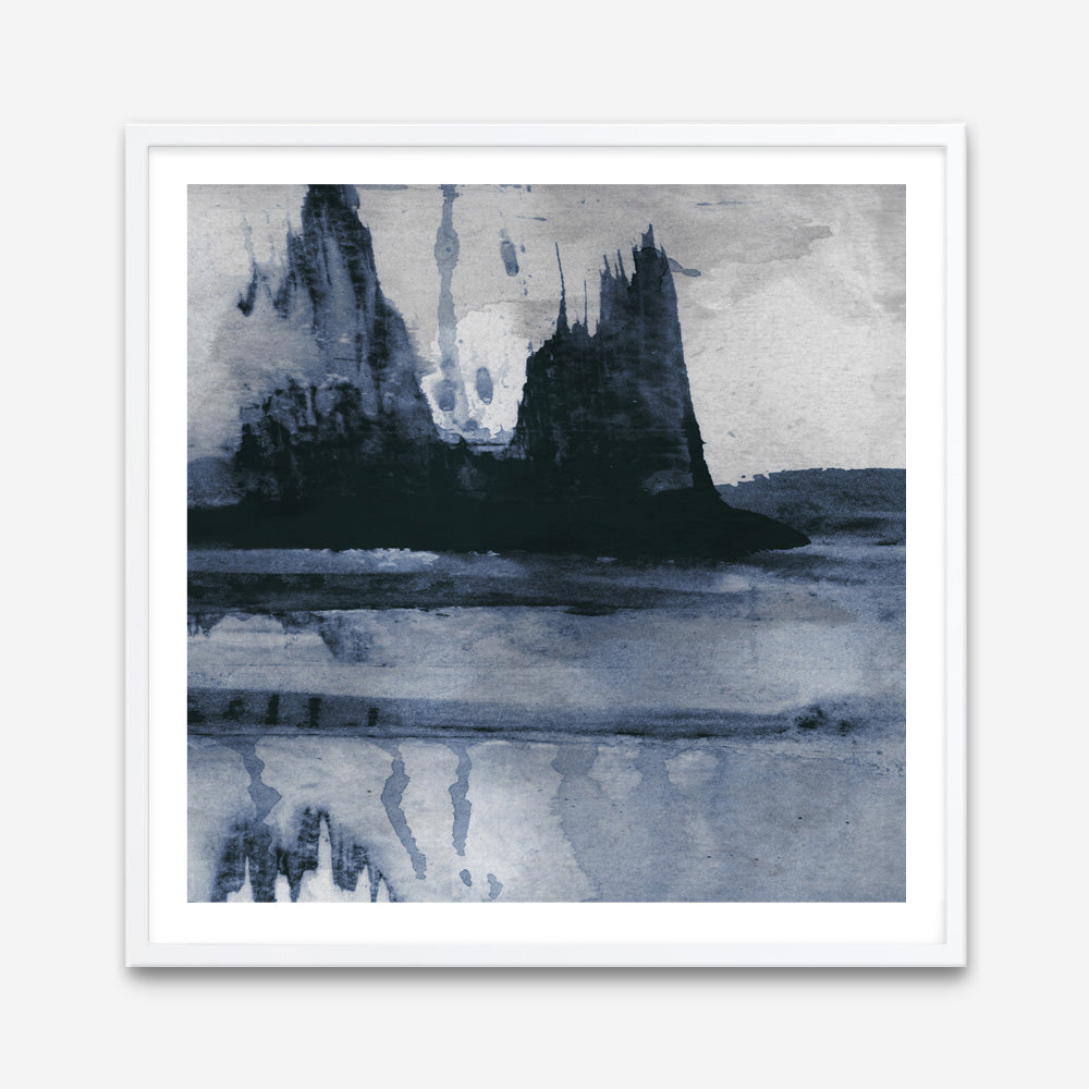 Blu III (Square) Art Print