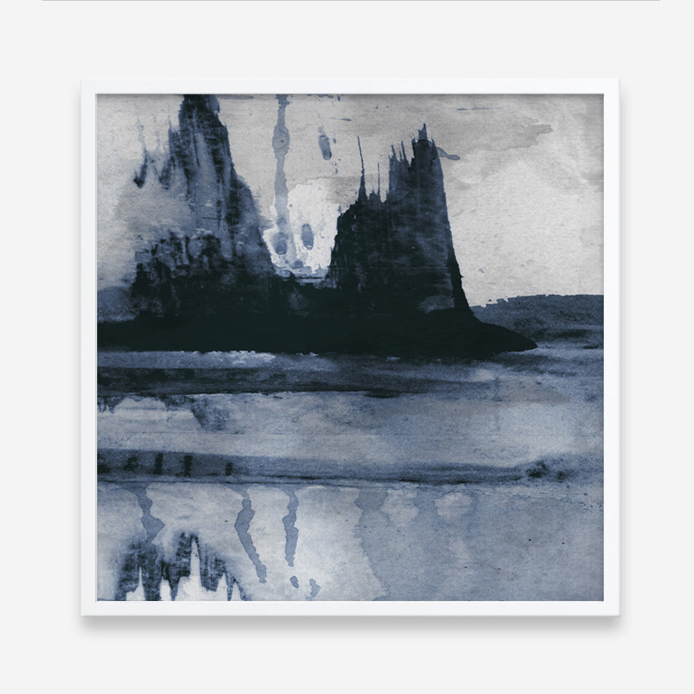 Blu III (Square) Art Print