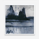 Blu III (Square) Art Print