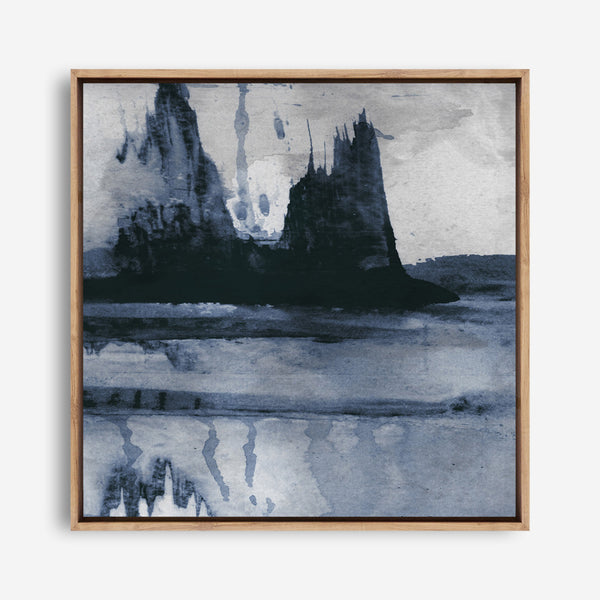 Blu III (Square) Canvas Print