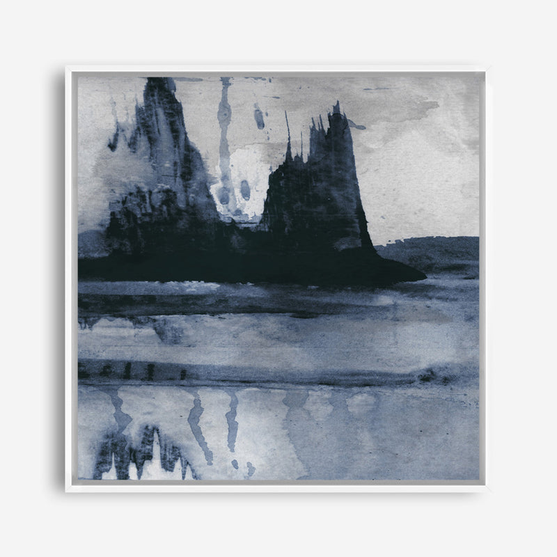 Blu III (Square) Canvas Print