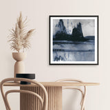 Blu III (Square) Art Print