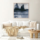 Blu III (Square) Art Print