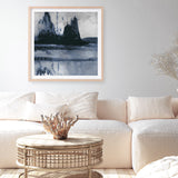 Blu III (Square) Art Print