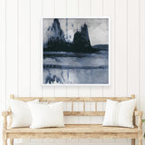 Blu III (Square) Art Print