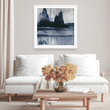 Blu III (Square) Art Print