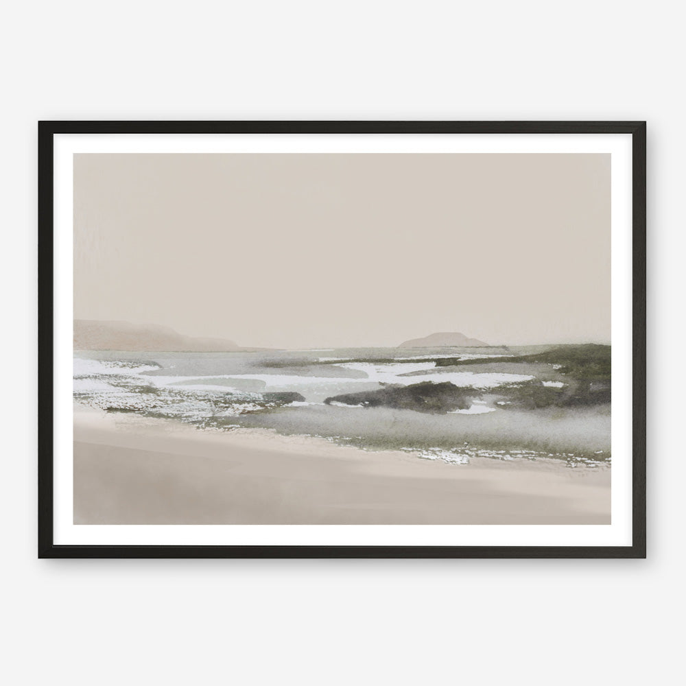 Calm Beach Art Print