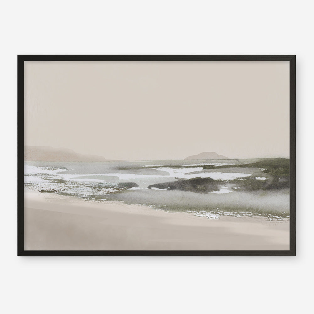 Calm Beach Art Print