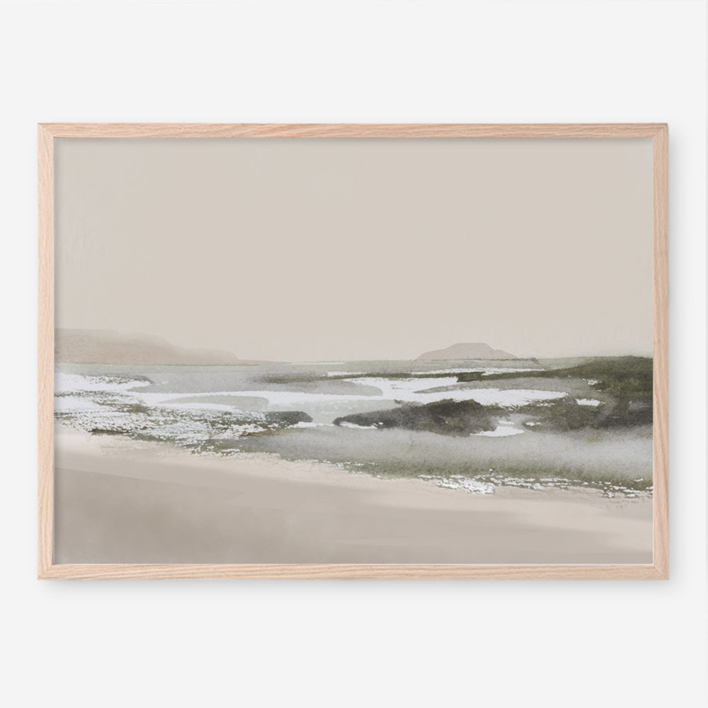 Calm Beach Art Print