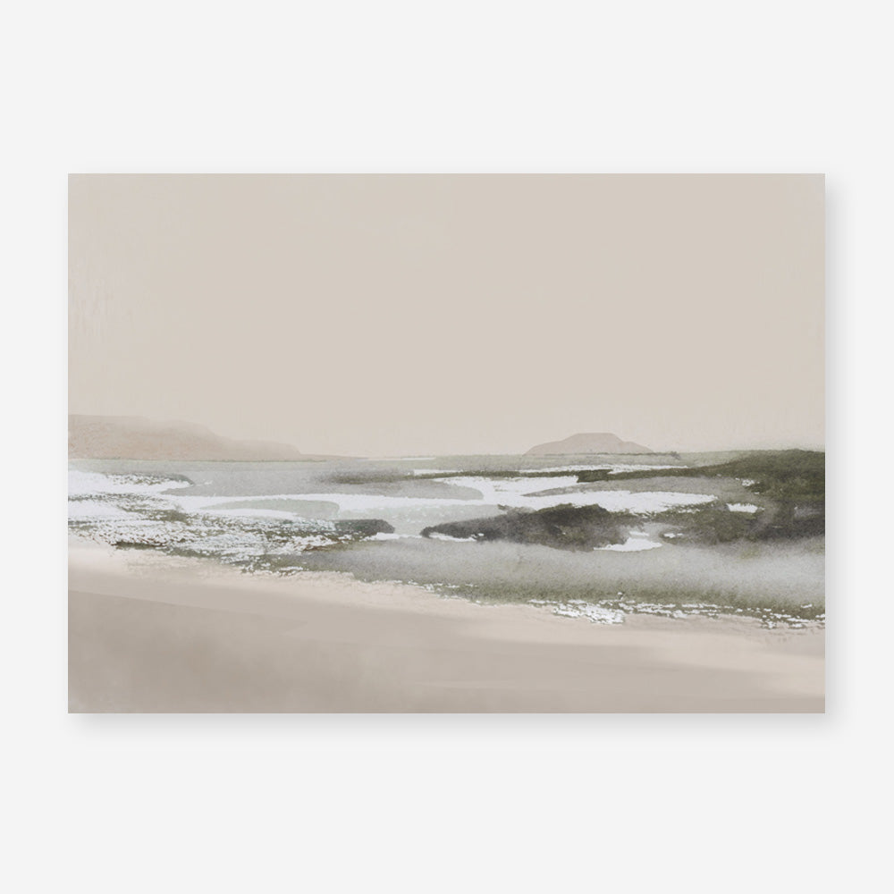 Calm Beach Art Print