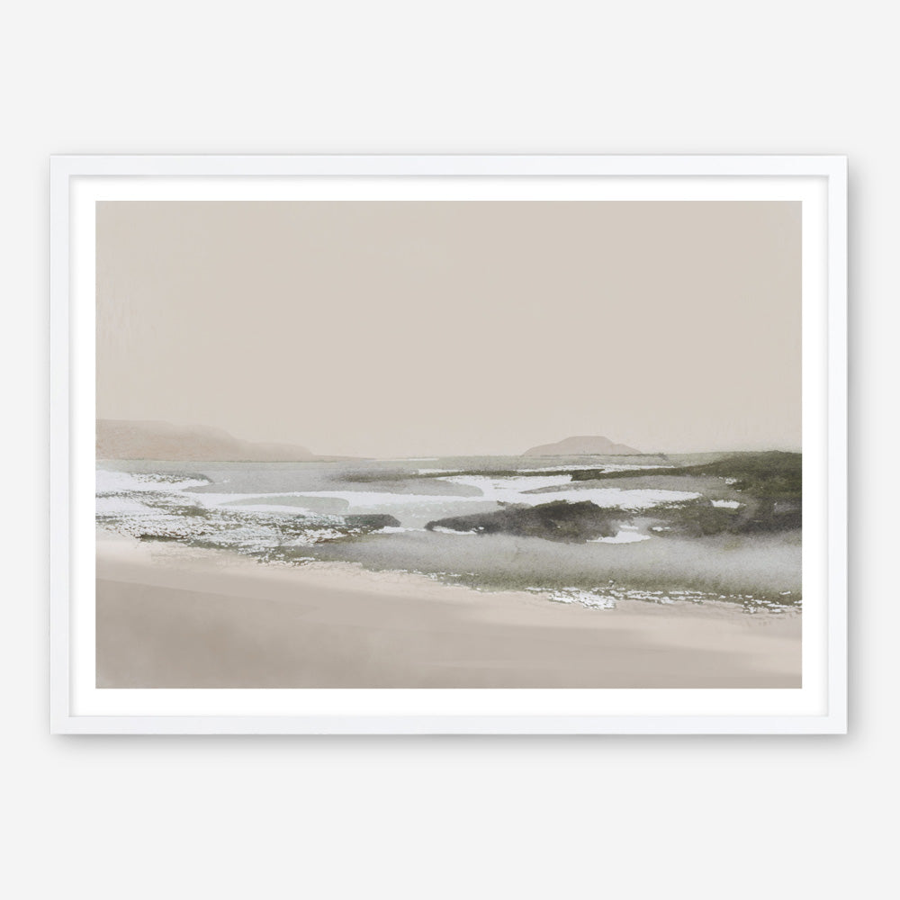Calm Beach Art Print