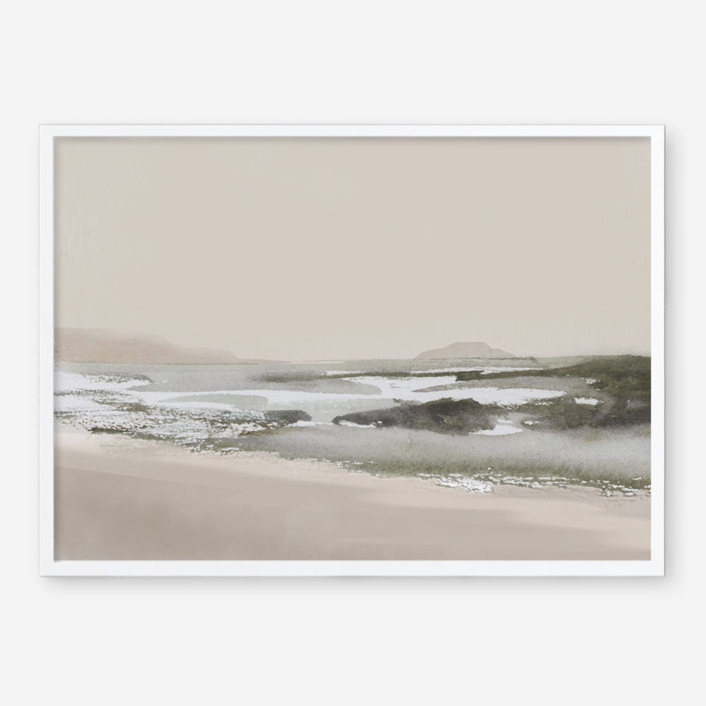 Calm Beach Art Print