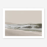 Calm Beach Art Print