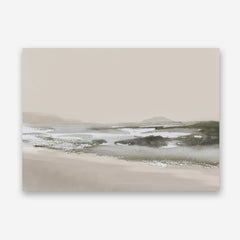 Calm Beach Canvas Wall Art Print