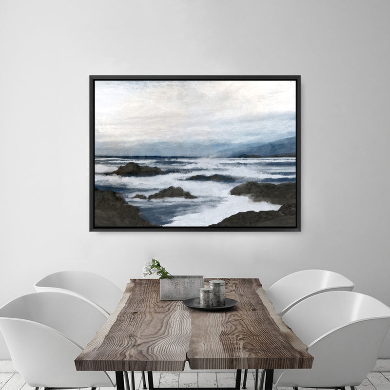 Côte Canvas Print