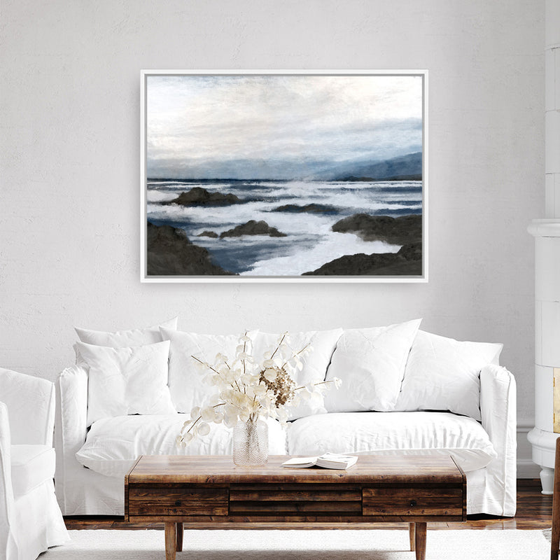 Côte Canvas Print