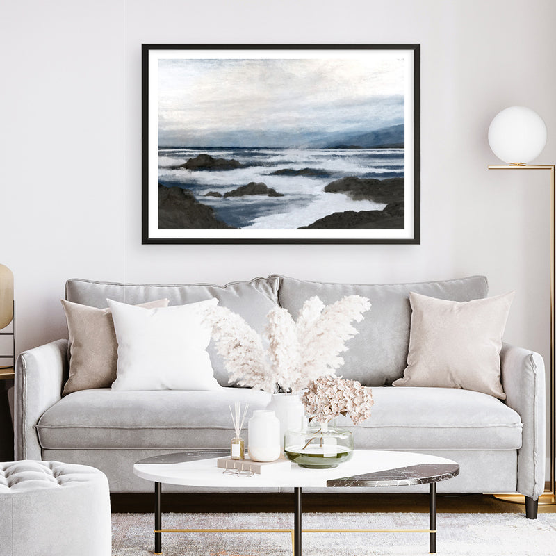 Côte Art Print