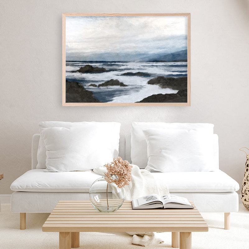 Côte Art Print