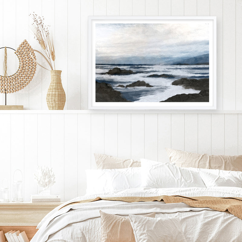 Côte Art Print