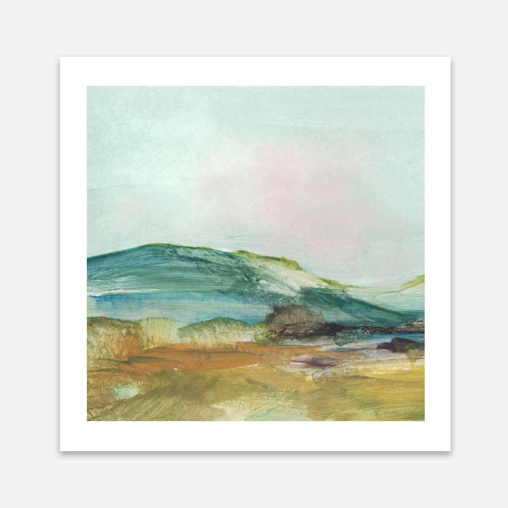 Country Hills I (Square) Art Print