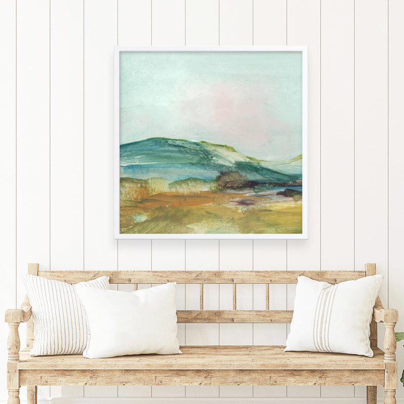 Country Hills I (Square) Art Print