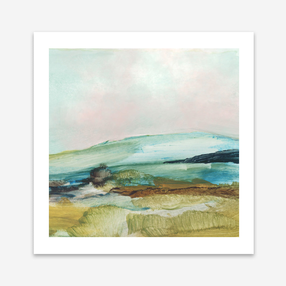 Country Hills II (Square) Art Print