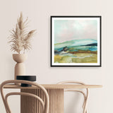 Country Hills II (Square) Art Print