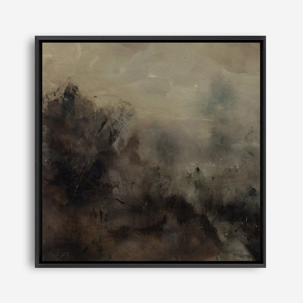 Edge of the Woods II (Square) Canvas Print