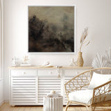 Edge of the Woods II (Square) Canvas Print