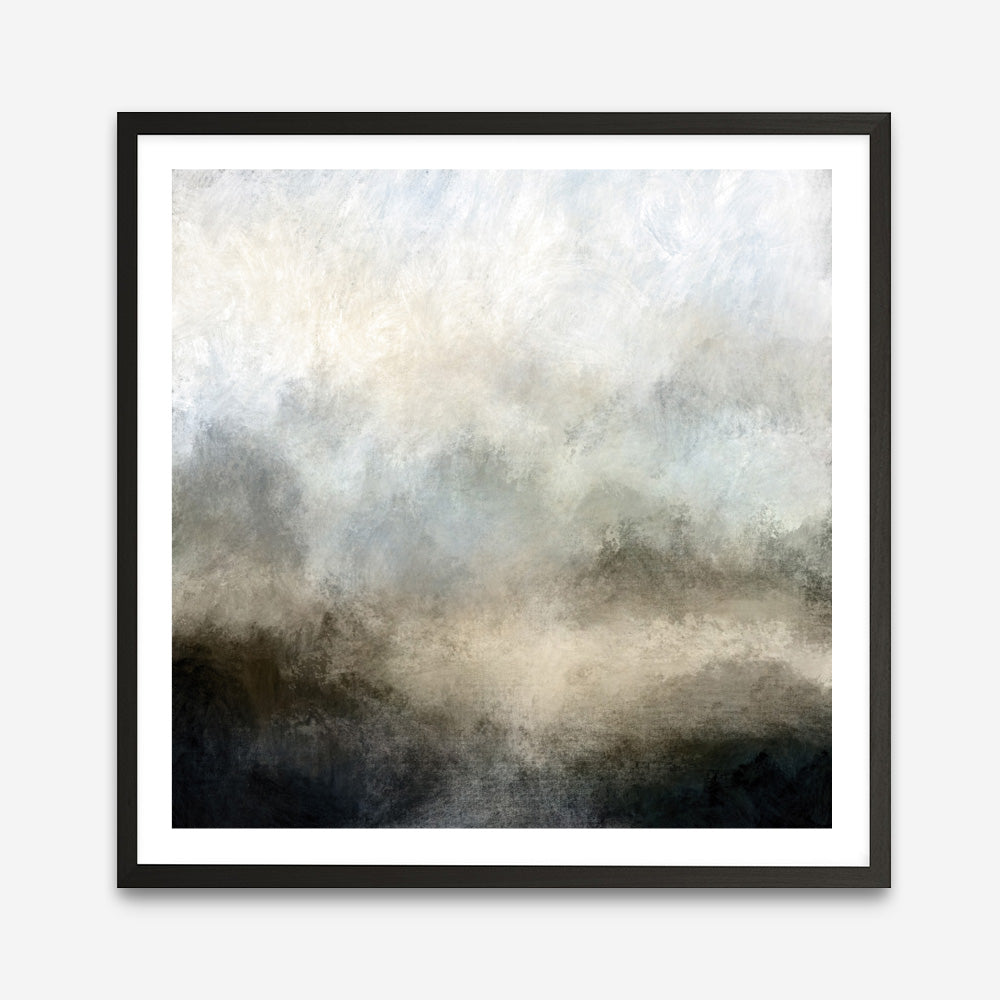 Lake Mist (Square) Art Print