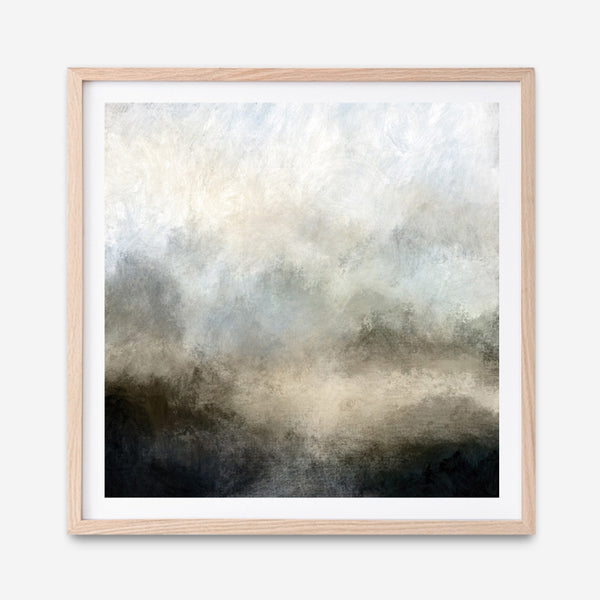 Lake Mist (Square) Art Print