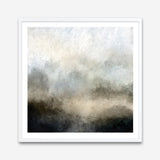 Lake Mist (Square) Art Print