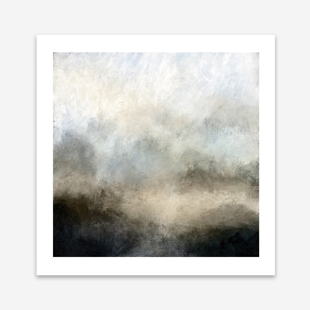 Lake Mist (Square) Art Print