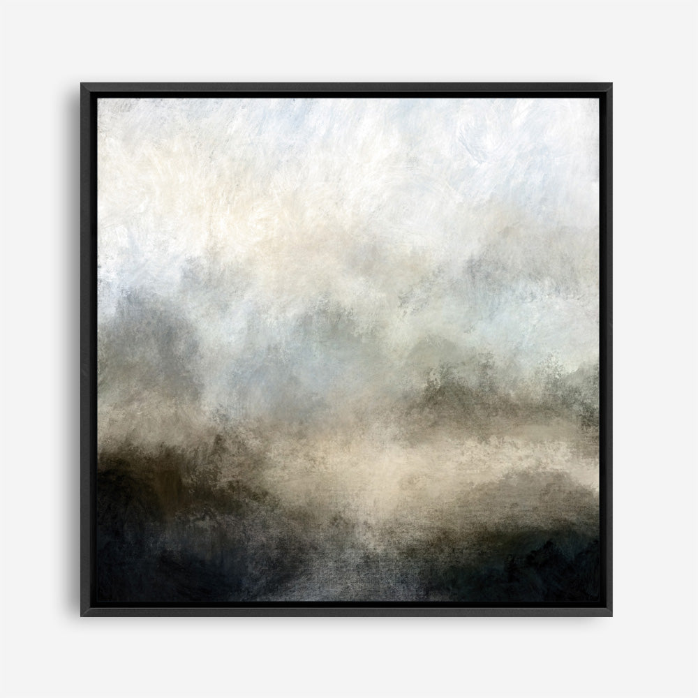 Lake Mist (Square) Canvas Print