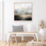 Lake Mist (Square) Art Print