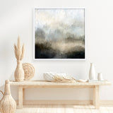 Lake Mist (Square) Art Print