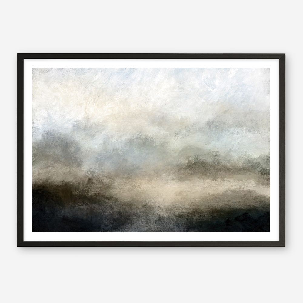 Lake Mist Art Print