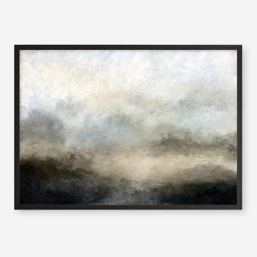 Lake Mist Art Print